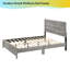 Lit plateforme rustique pour enfant - structure en bois massif, finition grain de bois, pas de sommier tapissier nécessaire?-1165854074-1165854071