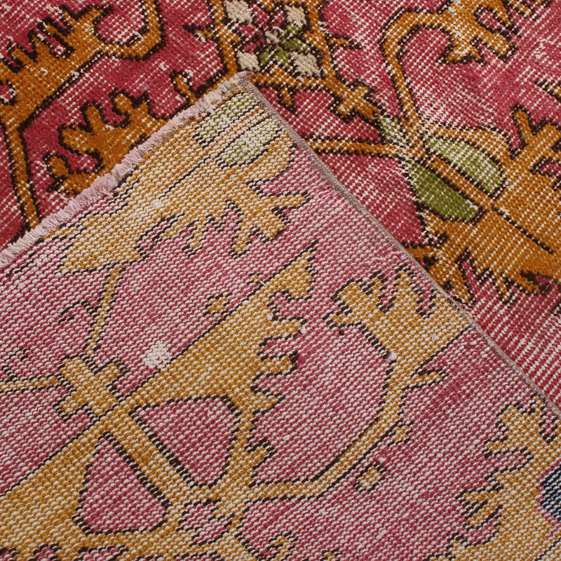Pasha One-of-a-Kind 3'5" X 10'9" Hand Knotted Area Rug