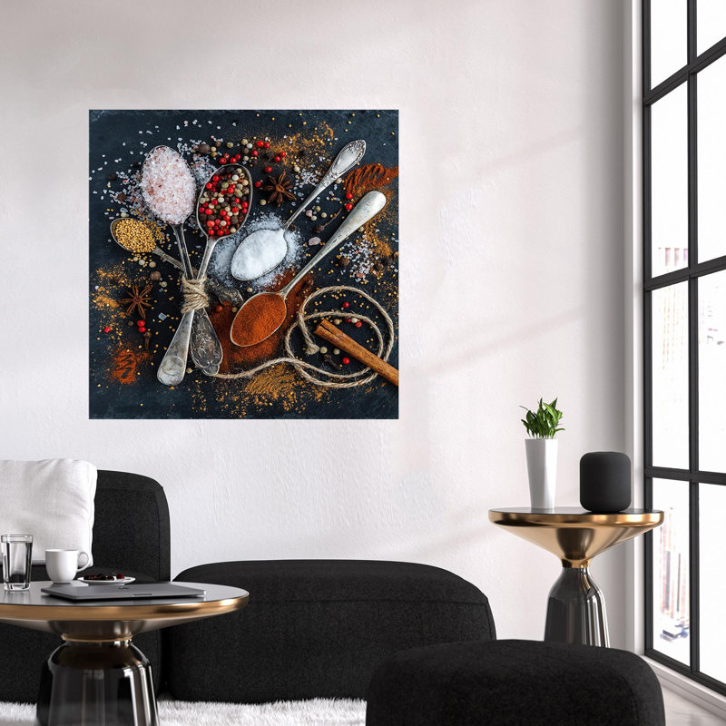 Personalized Modern Art Canvas For Kitchen Wall And Dining Room Decor Perfect As Christmas Gift Or Wedding Present
