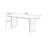 Black Oval Solid Wood Dining Table-108073094