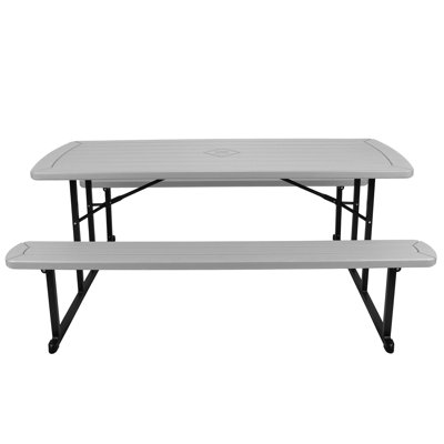 Heavy-Duty Folding Picnic Table by Hampden Furnishings