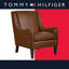 Fauteuil d'appoint en cuir Tommy Hilfiger Andover