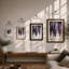 Wisteria And Song Botanical - Print-722875501-722875500