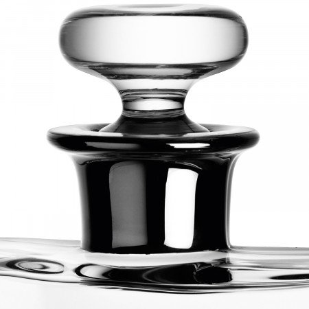 Flask Glass Whiskey Decanter