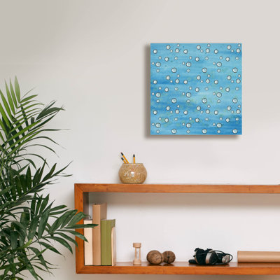  «Cute Sea Creatures Collection 1» par Alicia Longley, art mural sur toile, 12 po x 12 po