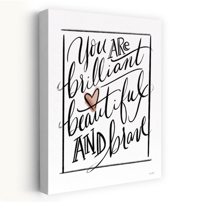 You Are Brilliant, art contemporain abstrait, H 36 po x l 24 po