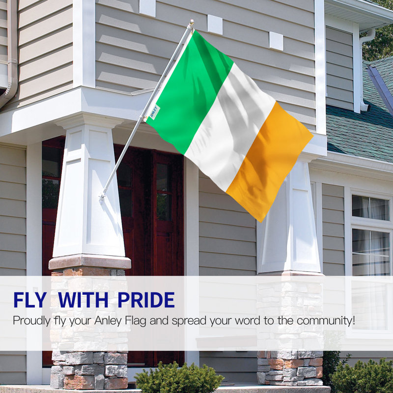 Drapeau de l'Irlande en polyester 36 x 60 po