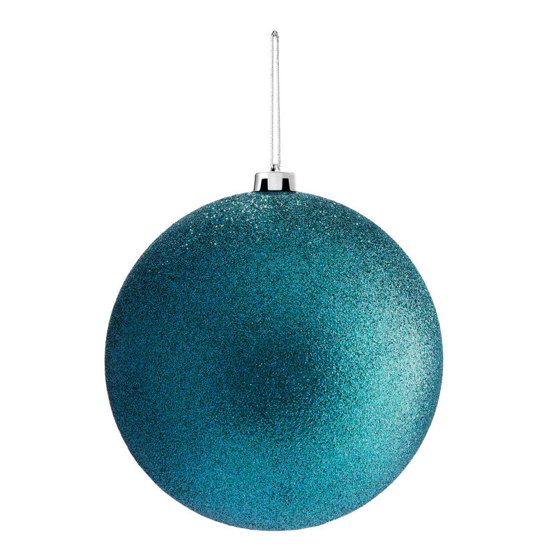 Solid Colour Plastic / Acrylic Bauble, 21.84cm H x 19.99cm W x 19.99cm D