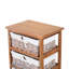 Midsomer Wicker Bathroom Shelves