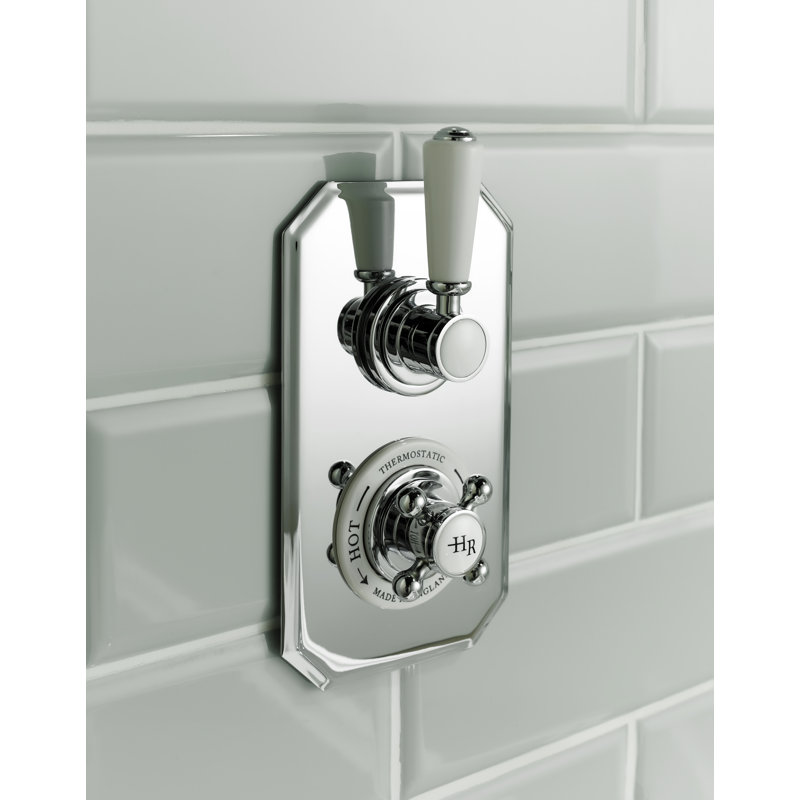 Topaz Twin Concealed Diverter Shower Valve