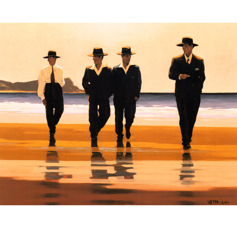The Billy Boys, 14" H x 18" W