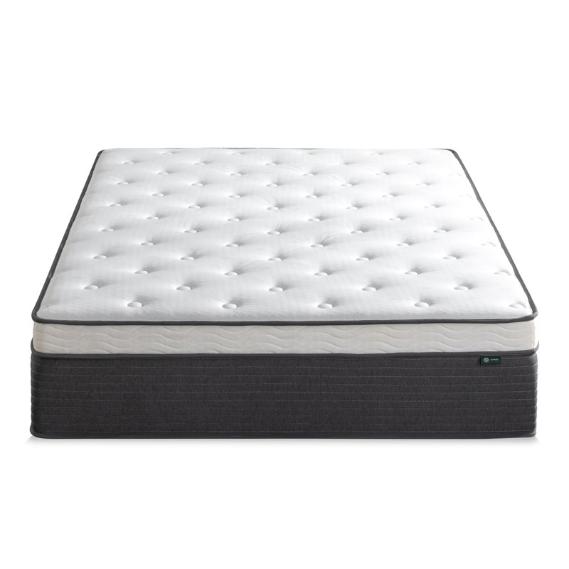 Matelas hybride moyen 13 po Zinus, Grand
