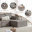 Canapé modulaire en velours côtelé modulaire Boneless-2105455575