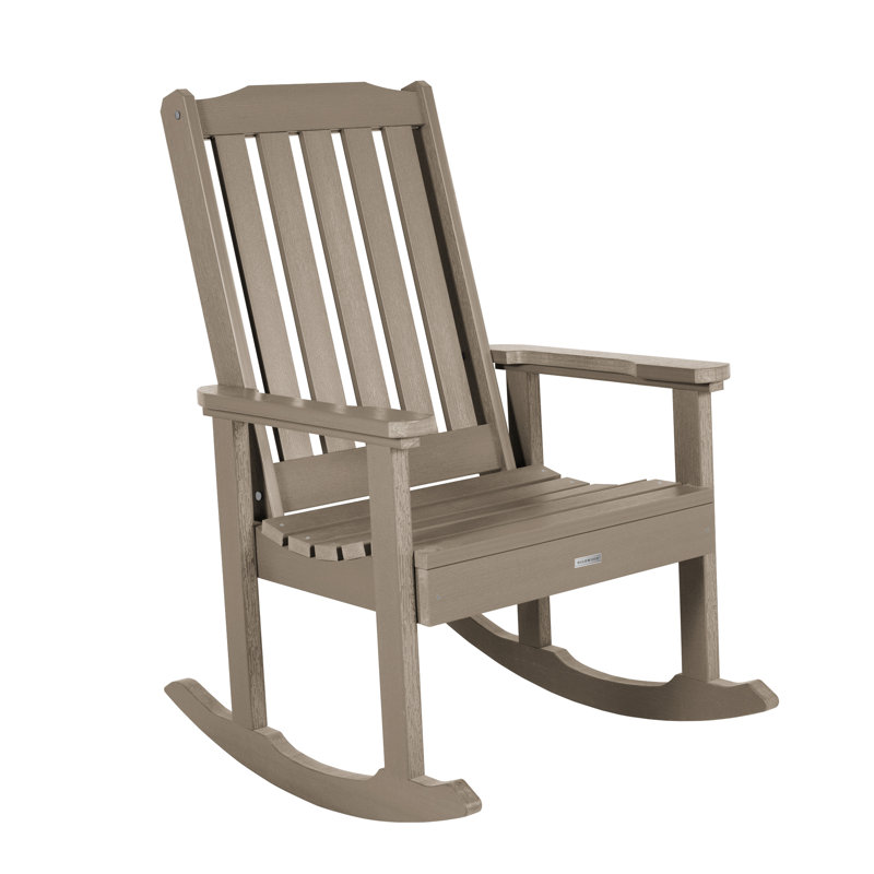 Chaise berçante Anette, Brun terrain boisé