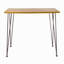 TABLE DE TABLE EN BOIS ET MÉTAL DENALI INDUSTRIAL