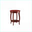 Table basse Alberta avec pieds en cabriole en bois, tablette compacte et amp; Assemblage facile-1135092894
