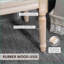 Banc de lit, HOMcom 31,5 po vintage français recouvert de crème | Bois d'hévéa massif | Crème / blanc | Polyester