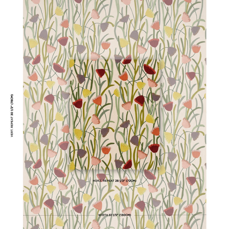 Tissu de broderie fleur déco