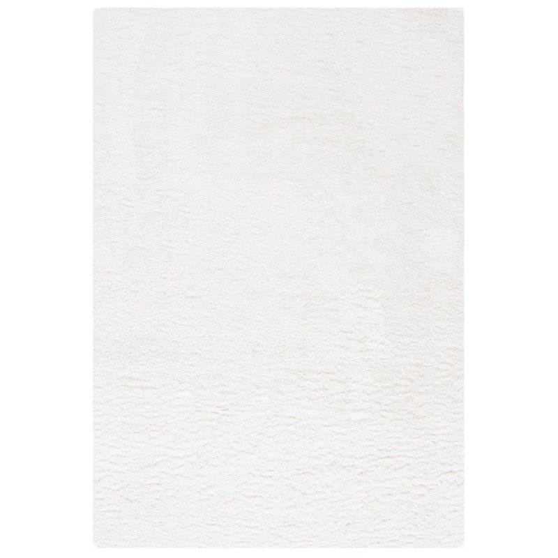 Assar White Area Rug, Rectangle 9' x 12'