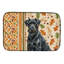 Tapis de séchage noir russe Terrier Heirloom