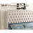 DuJuan 50.8"H Adjustable Queen Bed with Nailhead Trim Wingback & Deep Button Tufted Headboard, Cream-1226737310-1226737306