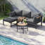 4 Seater Conversation Set With Cushions