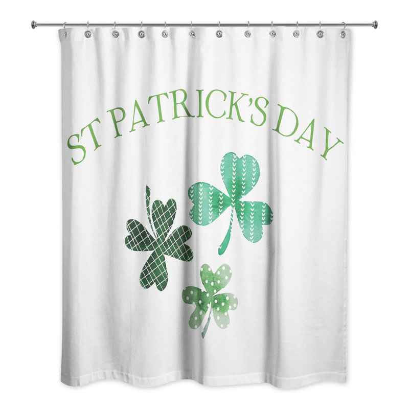 Rideau de douche St Patricks Clovers