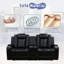 Causeuse inclinable automatique en cuir Breathing-1388351250