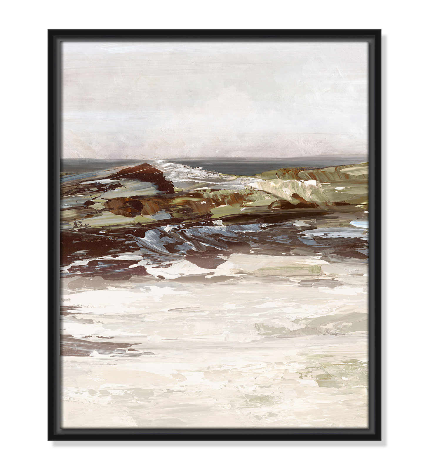 Conan "Stoney Peak" Print, 21.5" H x 17.5" W, Black