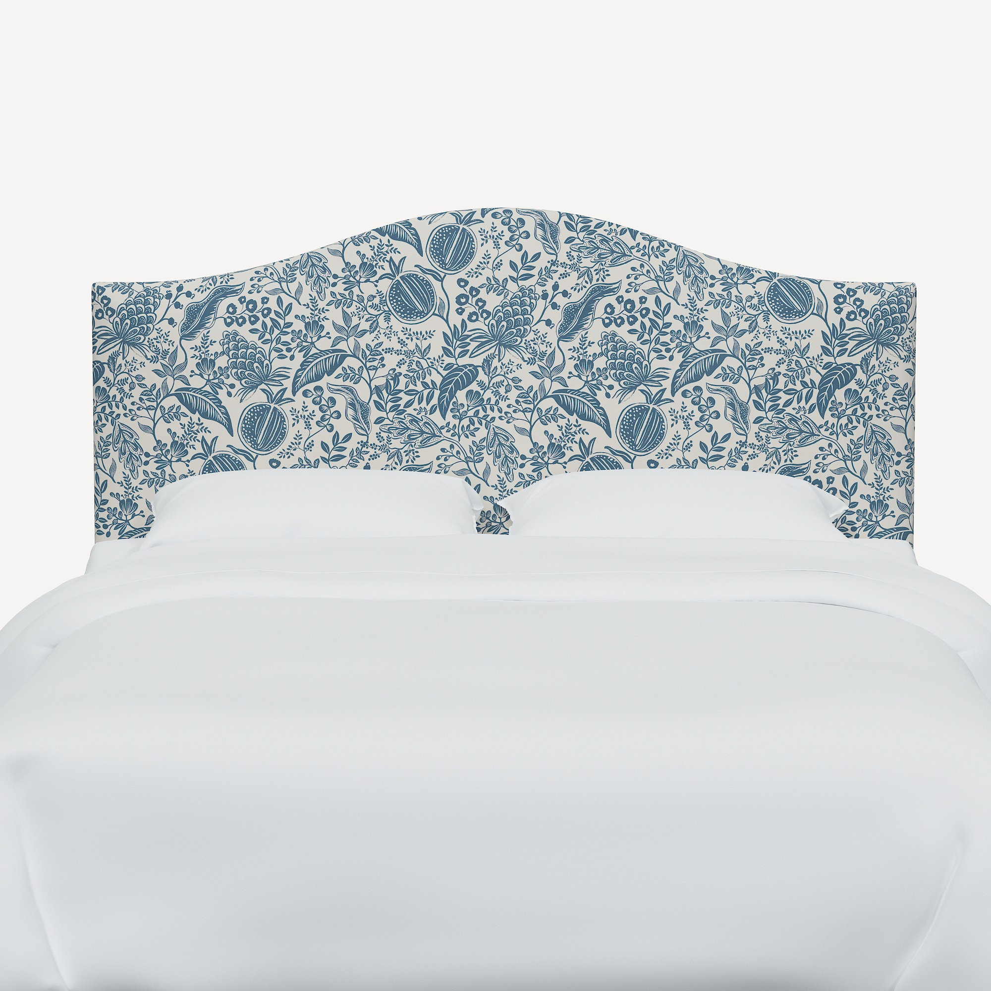 Rifle Paper Co. x Cloth & Company Mayfair Headboard, Blue Pomegranate, Twin