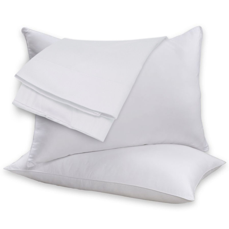 Ensemble de 2 oreillers en coton BeautySleep, Standard / grand - paquet de 2