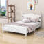 Base de lit plateforme en bois, lit plateforme de style rétro avec support en lattes de bois-1397802219-1397802133