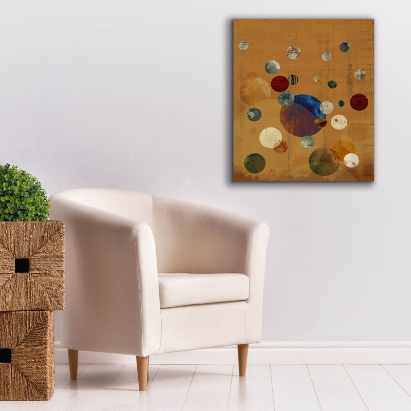 «Celeste 1» par Alicia Ludwig, art mural sur toile, H 30 po x l 26 po x P 1,5 po