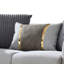 Ensemble de meubles de salon Aurelia Modern Glam avec garniture en acier inoxydable doré, sièges à ressorts ensachés et coussins décoratifs assortis-1420974030-1420974028