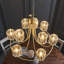 Ampelius 9 - Light Shaded Chandelier