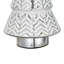 Mercury Glass Tree - Set of 2 - 4.5" x 4.5" x 7.75"H - Silver