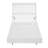 Modern Acacia Solid Wood Outdoor Chaise Lounge - Adjustable Reclining Sun Lounger For Patio, Deck, Garden, Poolside Use-866971049