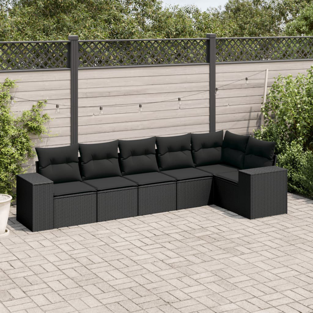 Gartensofa mit Kissen