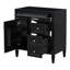" modern bathroom vanity | storage cabinet with 2 drawers & tip-out drawer | top sink not included | space-efficient