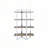 Libby Chrome Finish Bookshelf