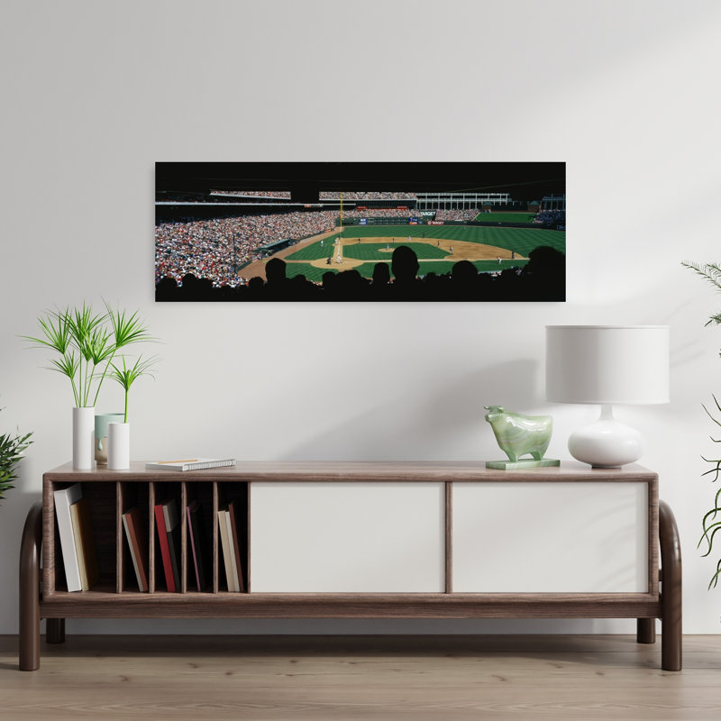 The Ballpark In Arlington by J Sohm/VOA LLC - Wrapped Canvas Panoramic Print, 30.48 cm H x 91.44 cm W