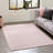 Solid/Striped Fladena Area Rug English Rose-Ivory Color-1627603746