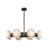 Alonso 8 - Light LED Wagon Wheel Chandelier-88778530