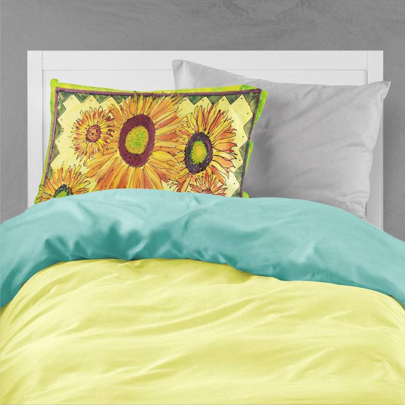  Housse de coussin Flower