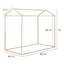 Lit simple maison en bois massif Sweedi-49264703