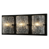 Morgan 3-Lt Bath/Vanity Light - Black