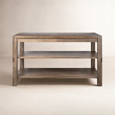 Dennis Solid Wood Kitchen Island