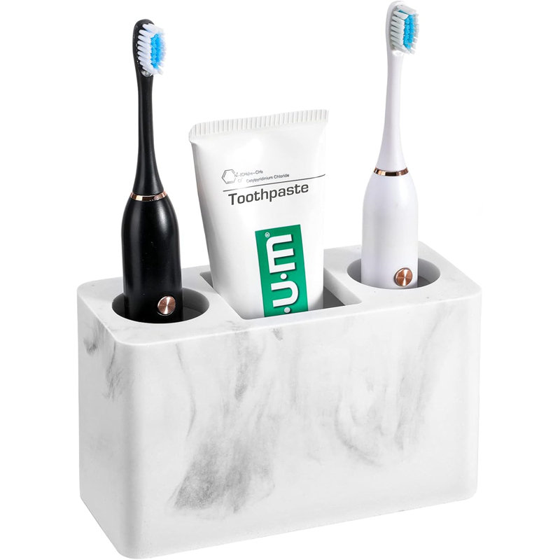 Bathroom Accessory Set, Gravel White