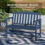 High-Density Polyethylene (HDPE) Outdoor Bench-807934503