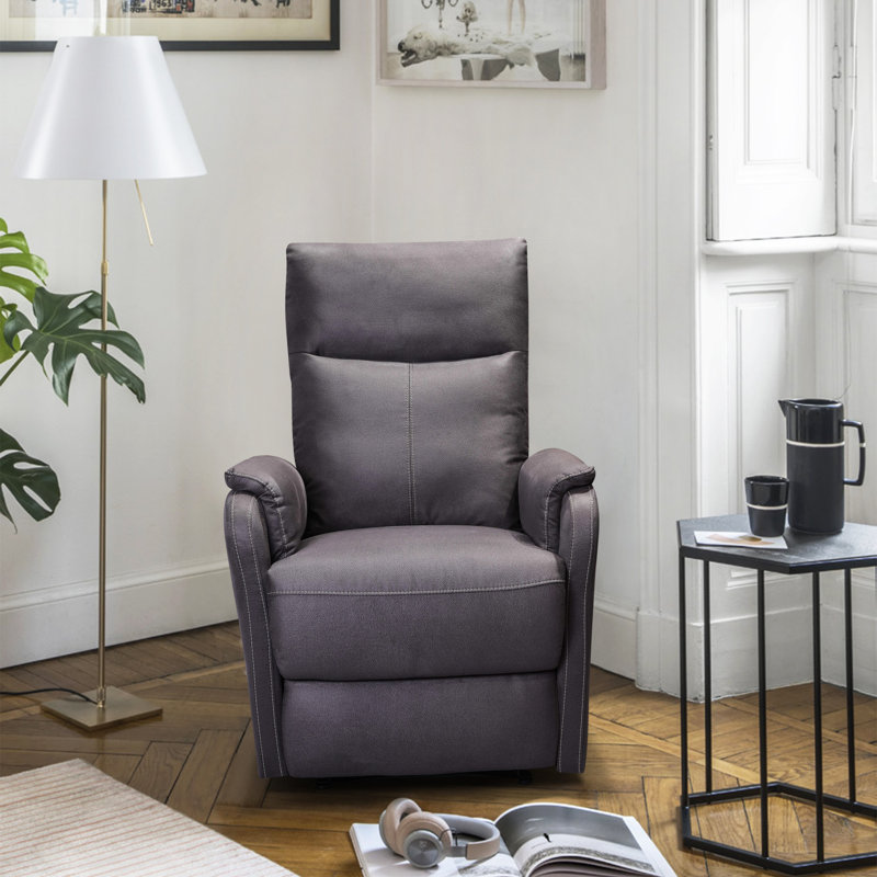 Fauteuil inclinable électrique avec port de charge USB, fauteuil inclinable simple pour le salon, chambre à coucher